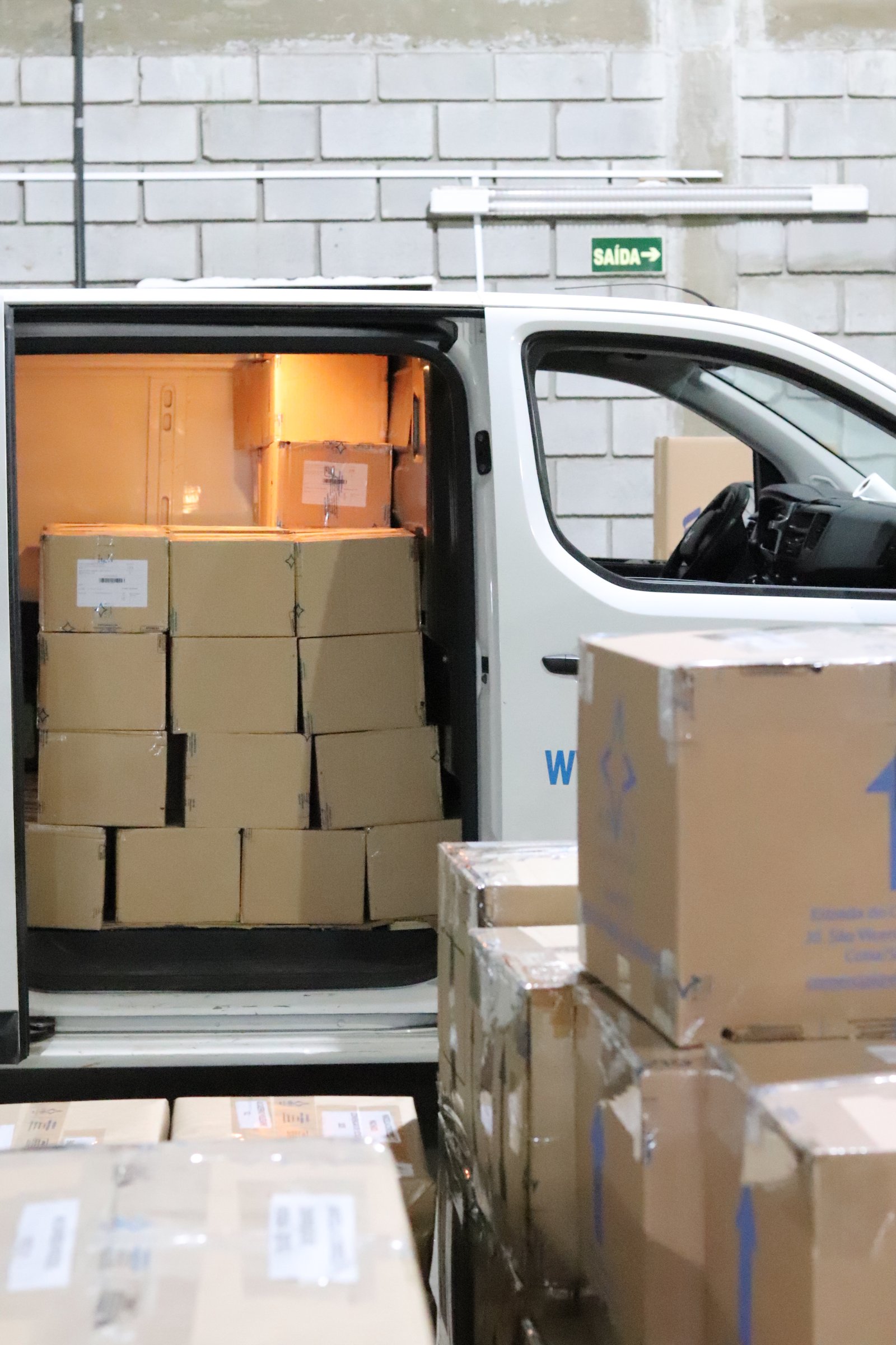 Rastreamento completo de materiais promocionais - Envia Service